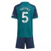 Tanie Strój piłkarski Arsenal Thomas Partey #5 Koszulka Trzeciej dla dziecięce 2023-24 Krótkie Rękawy (+ szorty)